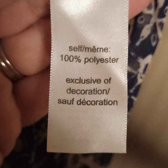 Maurices Boho Sheer Paisley Blouse Small - Picture 7 of 8